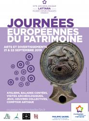 21 et 22 septembre 2019, de 10h à 18h > Journées Européennes du Patrimoine au Site archéologique Lattara-musée Henri Prades à Lattes