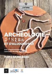 Vendredi 10 janvier 2020 > Vernissage de l'exposition "Archéologie d'hier et d'aujourd'hui" par les résidents de l'Archipel de Massane