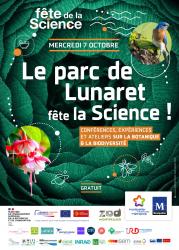 Mercredi 7 octobre 2020, de 10h à 17h, les sciences se dévoilent au Parc de Lunaret à Montpellier