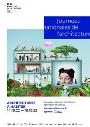 Les Journées Nationales de l'Architecture au Site archéologique Lattara-musée Henri Prades, en partenariat avec les étudiants de l'École Nationale Supérieure d'Architecture de Montpellier - ENSAM.