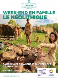 Samedi 14 et dimanche 15 janvier 2023 > Le Néolithique | Journées d'archéologie expérimentale au Site archéologique Lattara-musée Henri Prades