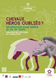 La nouvelle exposition "Chevaux, héros oubliés ? Archéologie d'une espèce au fil du temps" sera présentée du 5 avril 2025 au 5 janvier 2026 au Site archéologique Lattara-musée Henri Prades de Montpellier Méditerranée Métropole. La nouvelle exposition "Chevaux, héros oubliés ? Archéologie d'une espèce au fil du temps" sera présentée du 5 avril 2025 au 5 janvier 2026 au Site archéologique Lattara-musée Henri Prades de Montpellier Méditerranée Métropole.
