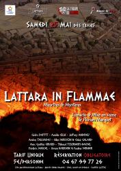 Samedi 25 mai 2019, de 14h à18h30, le site archéologique Lattara-musée Henri Prades vous propose un après-midi "Meurtres et mystères" Lattara en flammes...